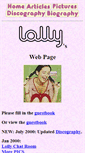 Mobile Screenshot of lolly.uk.com
